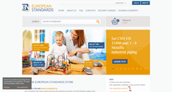 Desktop Screenshot of en-standard.eu