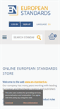 Mobile Screenshot of en-standard.eu